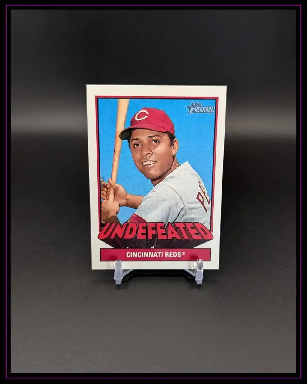 2025 Topps Heritage #U-2 Tony Perez Undefeated