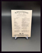 2022 Topps Allen & Ginter #287 Honus Wagner