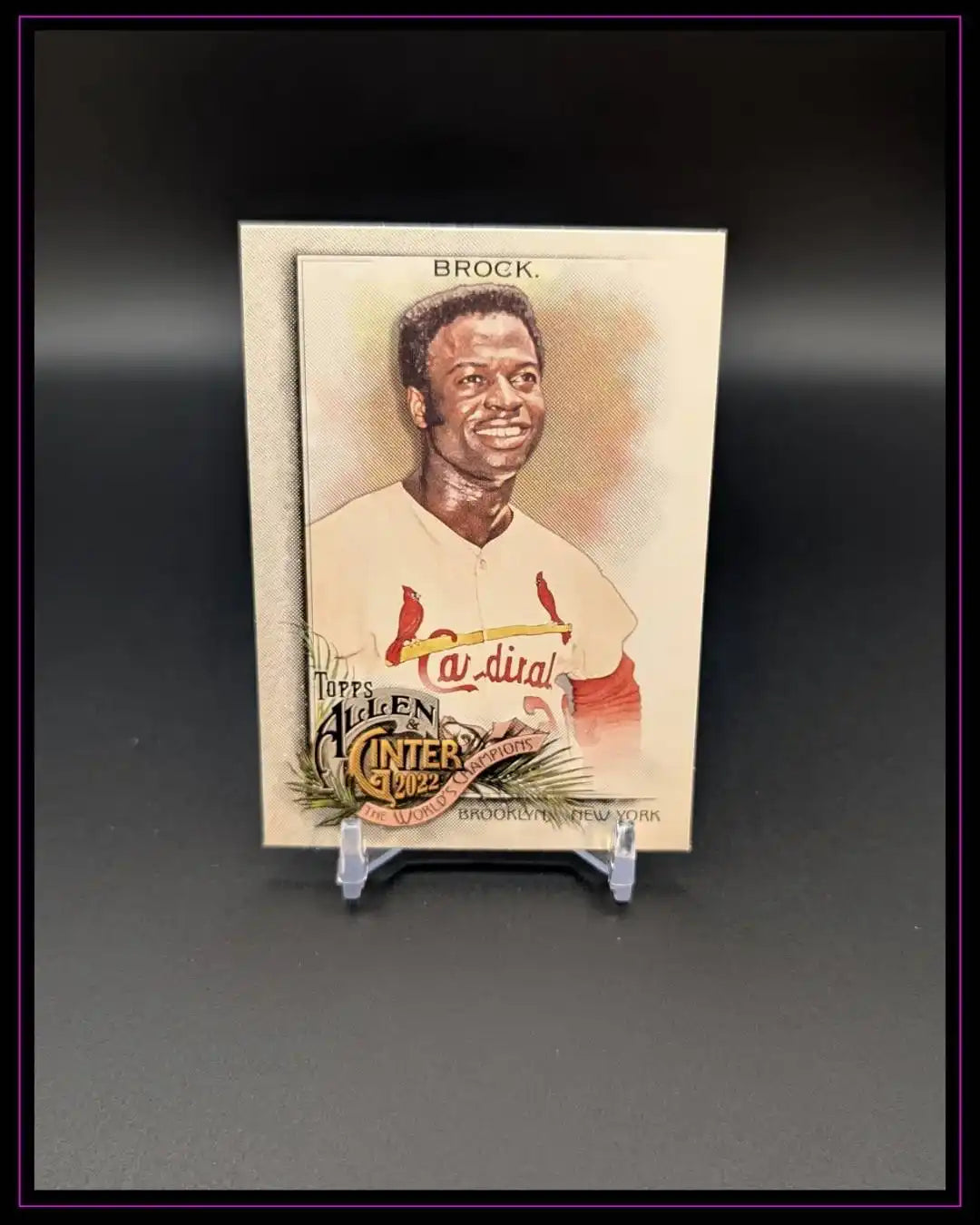 2022 Topps Allen & Ginter #107 Lou Brock