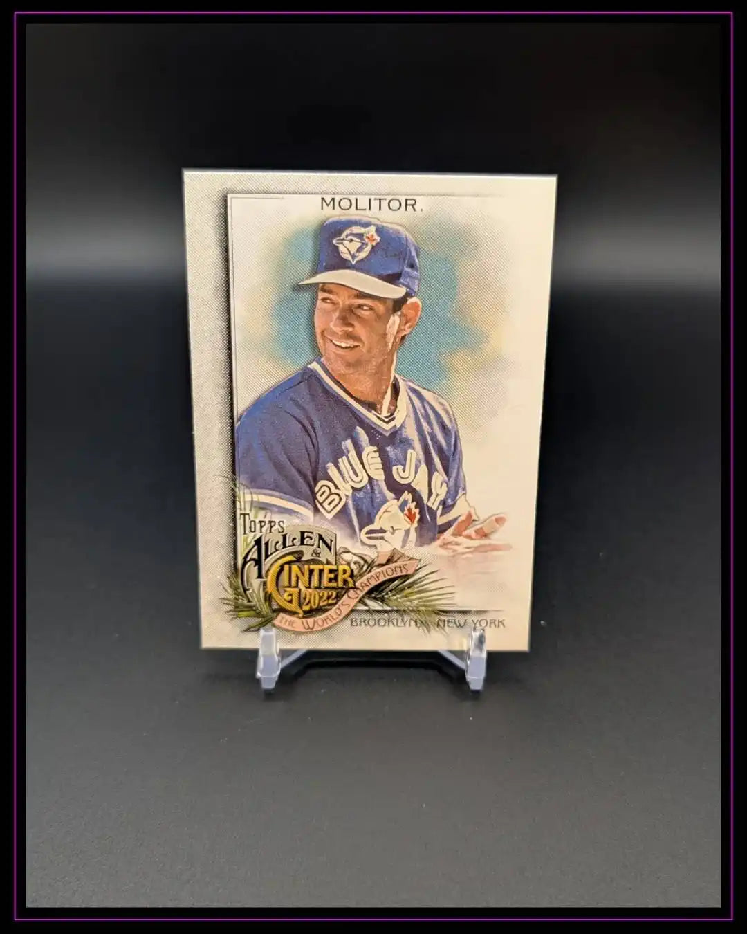 2022 Topps Allen & Ginter #137 Paul Molitor Silver Portrait