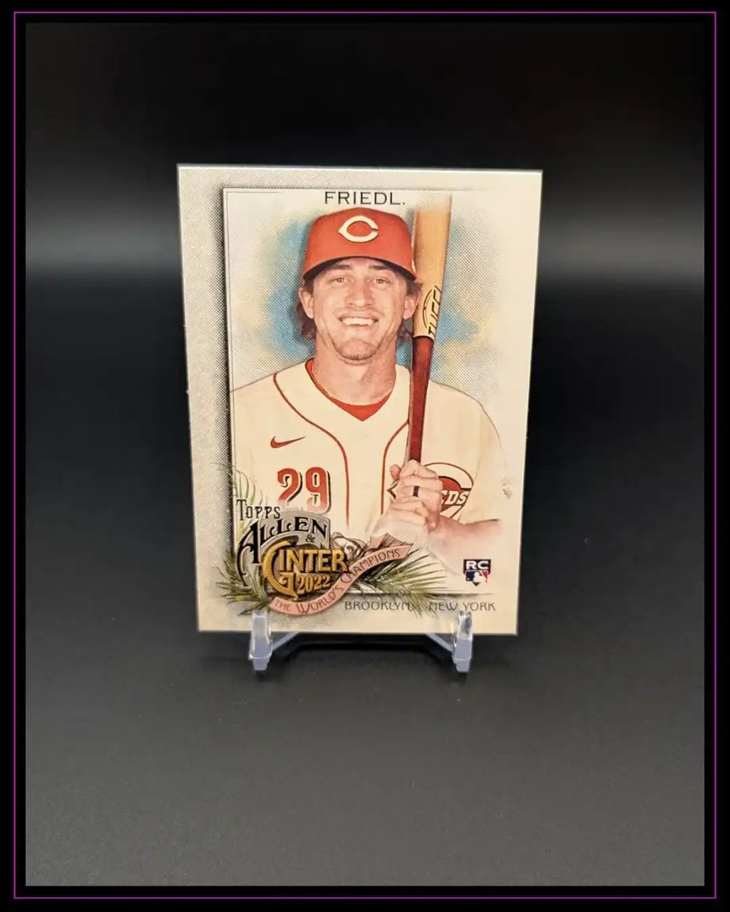 2022 Topps Allen & Ginter #159 TJ Friedl RC