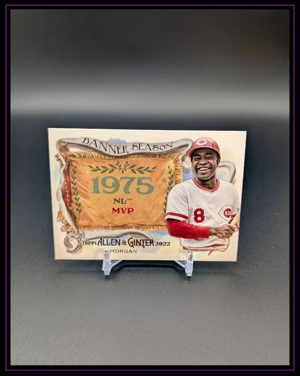 2022 Topps Allen & Ginter #BS-4 Joe Morgan Banner Seasons