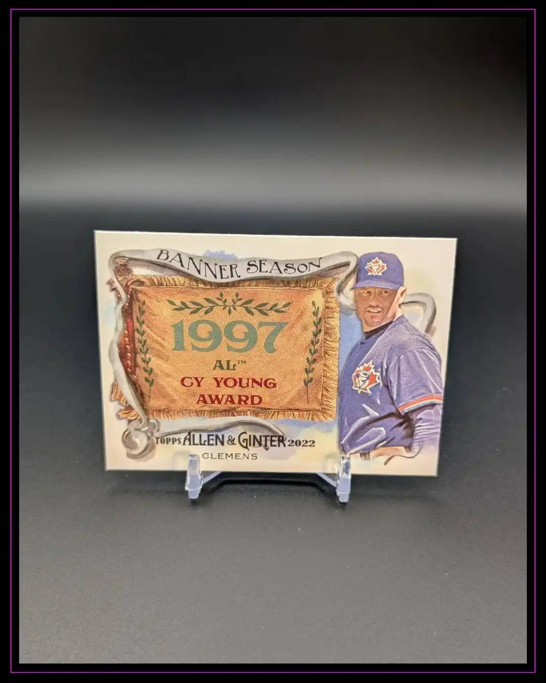 2022 Topps Allen & Ginter #BS-25 Roger Clemens Banner Seasons