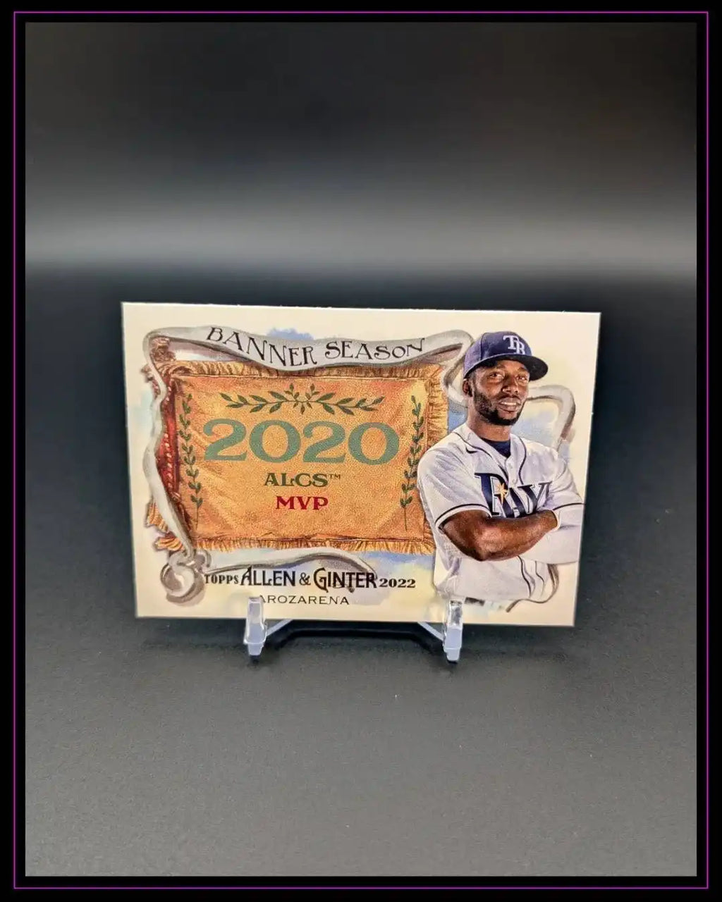 2022 Topps Allen & Ginter #BS-39 Randy Arozarena Banner Seasons