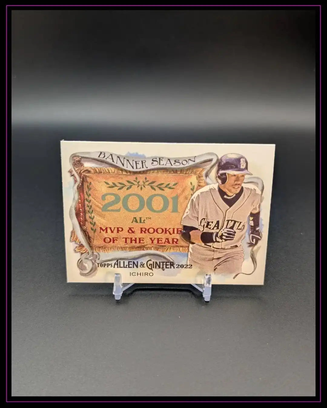 2022 Topps Allen & Ginter #BS-18 Ichiro Banner Seasons