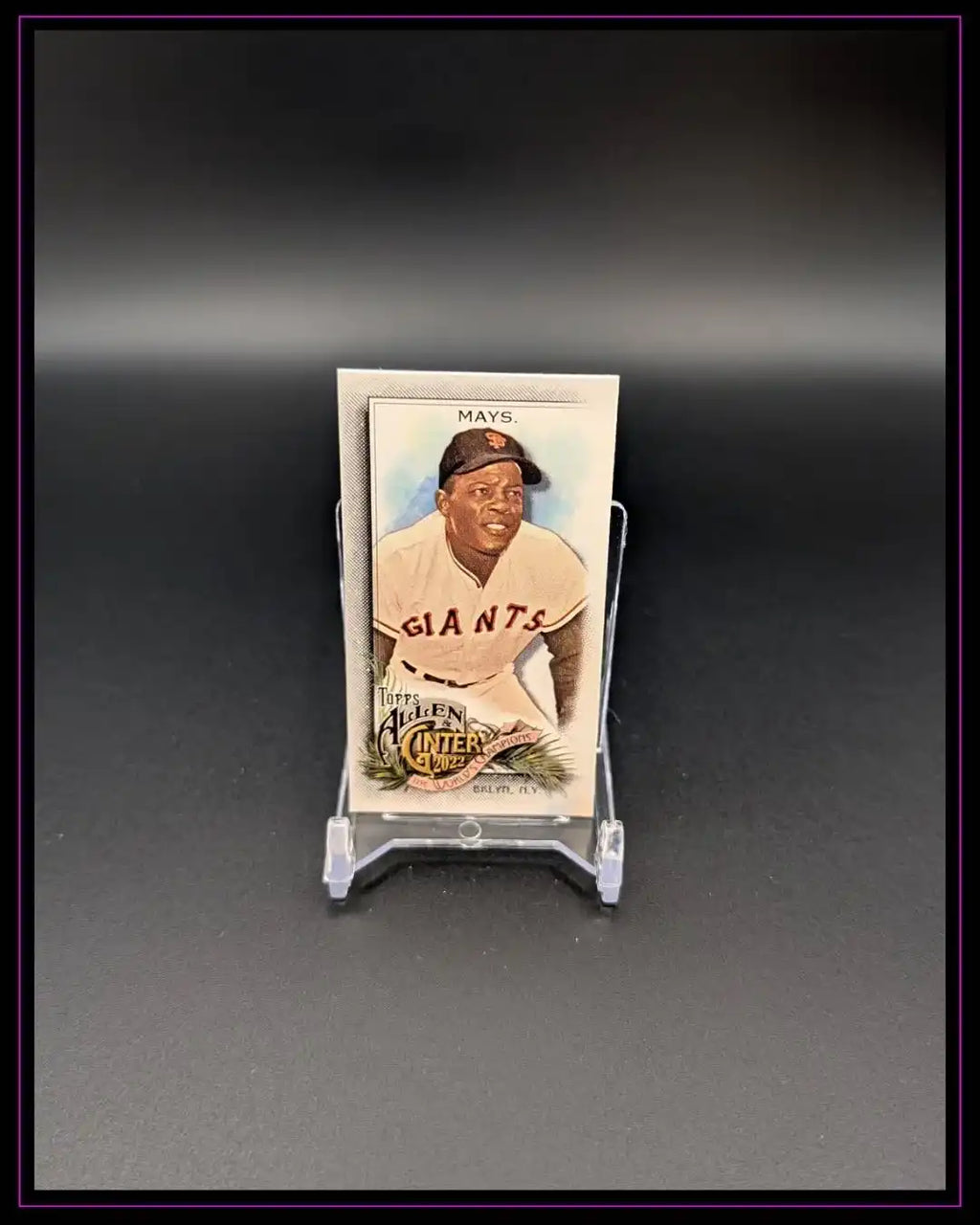 2022 Topps Allen & Ginter #64 Willie Mays Mini