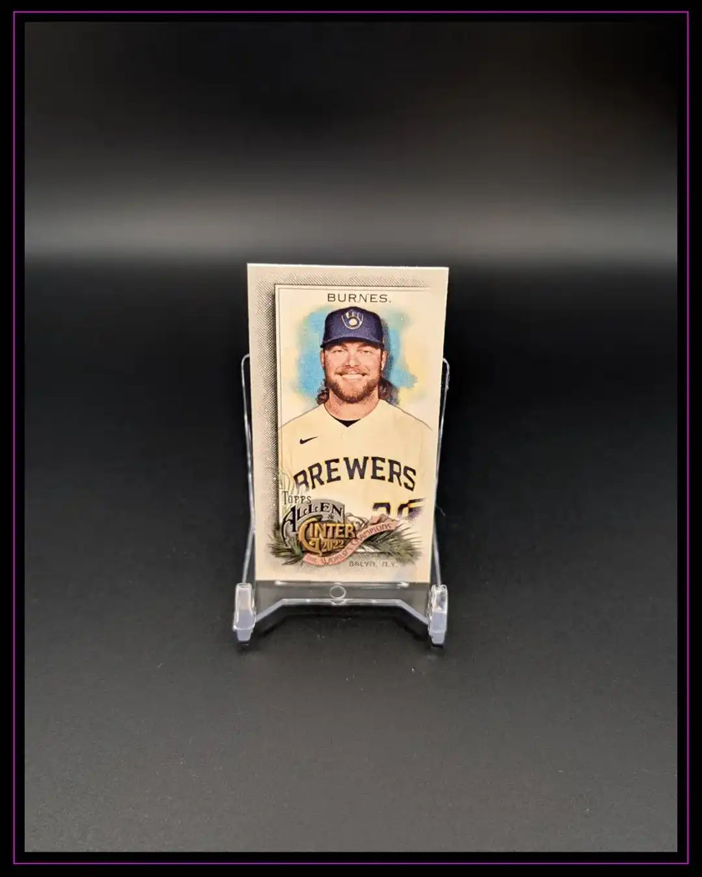 2022 Topps Allen & Ginter #31 Corbin Burnes Mini Allen & Ginter Back