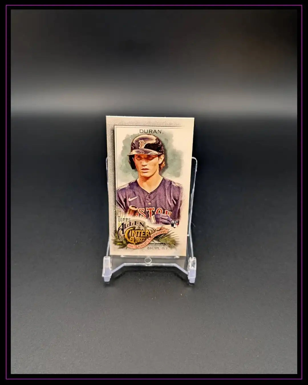 2022 Topps Allen & Ginter #110 Jarren Duran Mini Allen & Ginter Back RC