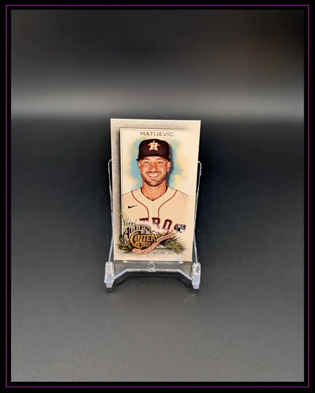 2022 Topps Allen & Ginter #176 J.J. Matijevic Mini Allen & Ginter Back RC