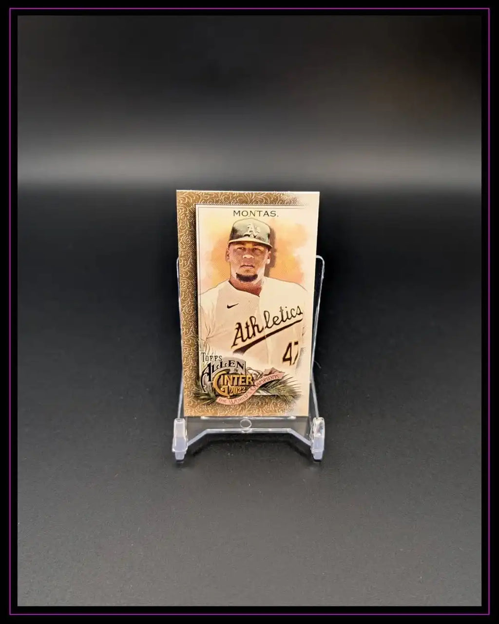 2022 Topps Allen & Ginter #303 Frankie Montas Mini Gold Border
