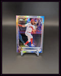 2022 Topps Chrome #133 Brandon Marsh Prism Refractor RC