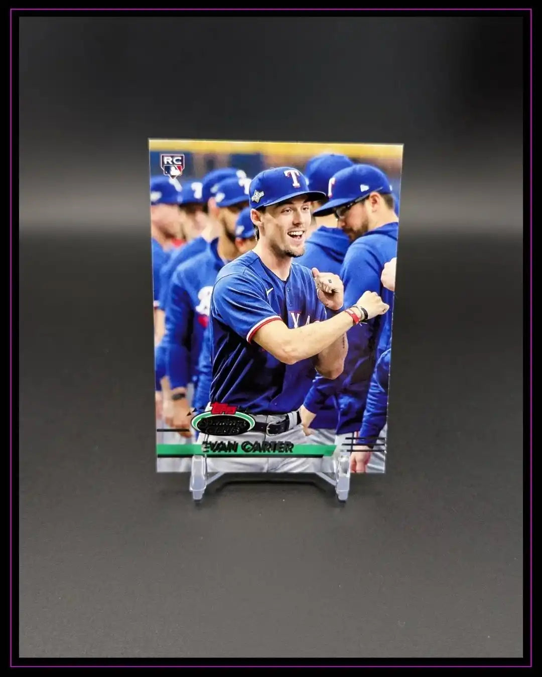 2024 Topps Stadium Club #208 Evan Carter RC 1993 Design Variation