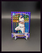 2025 Bowman #BCP-112 Cody Freeman Prospects Purple Geometric Refractor /250