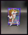 2025 Bowman #BCP-121 Winston Santos Prospects Purple Geometric Refractor /250