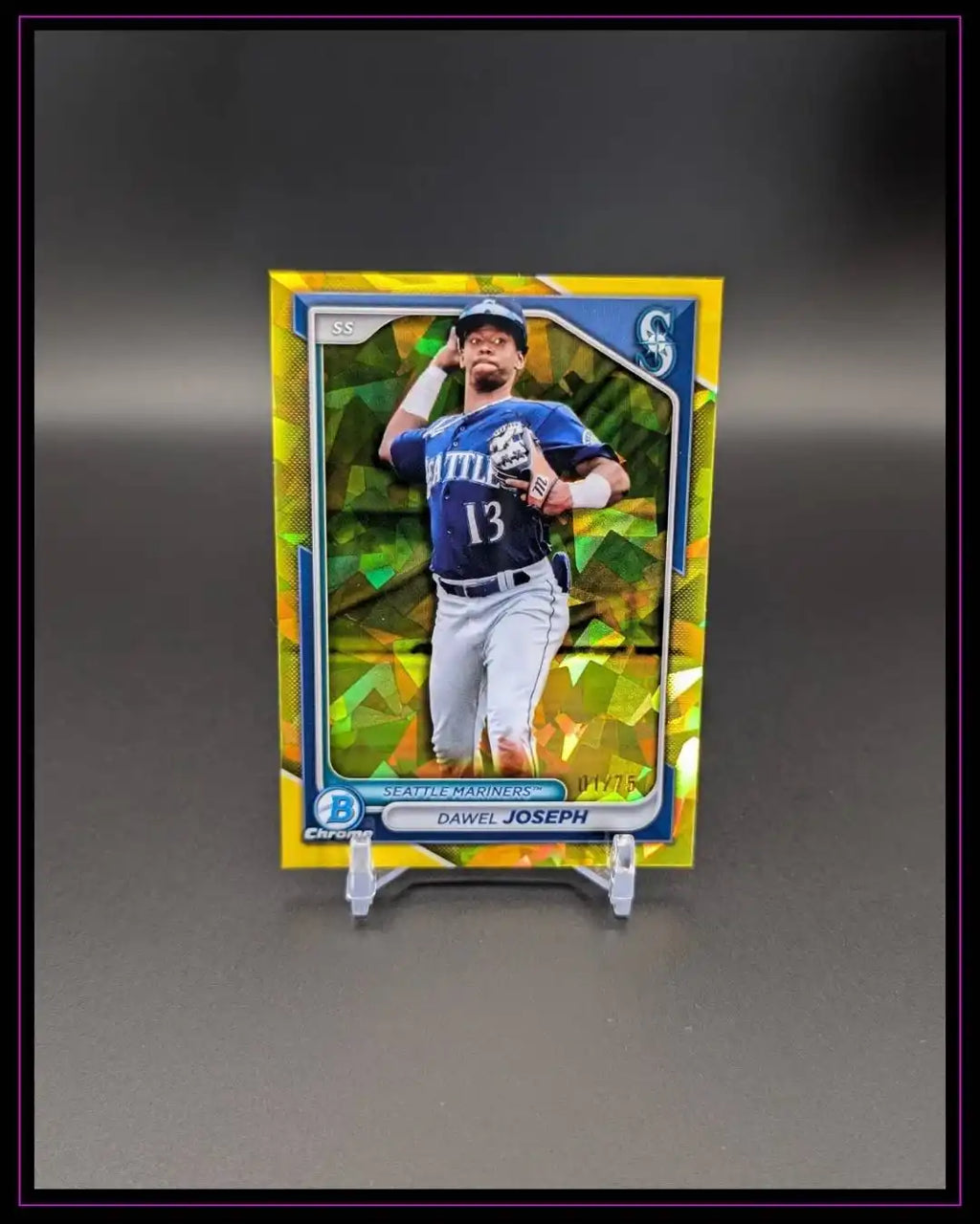 2024 Bowman Draft Sapphire Edition #BDC-170 Dawel Joseph Yellow #/75