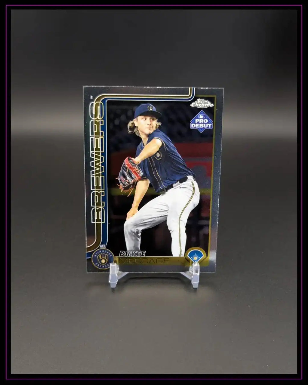 2025 Topps Pro Debut #PDC-38 Bryce Meccage Chrome