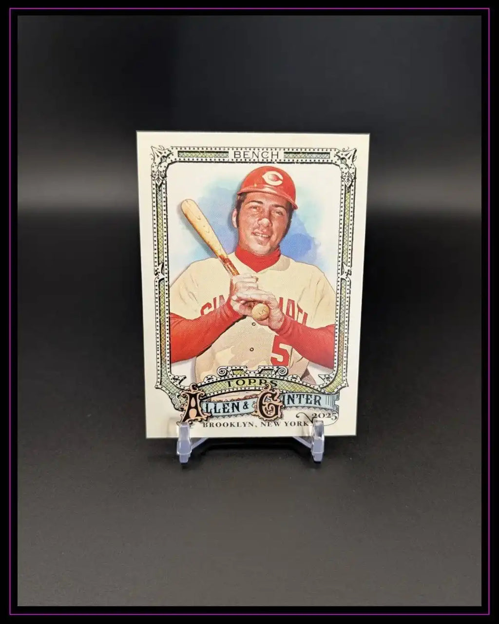2025 Topps Allen & Ginter #320 Johnny Bench