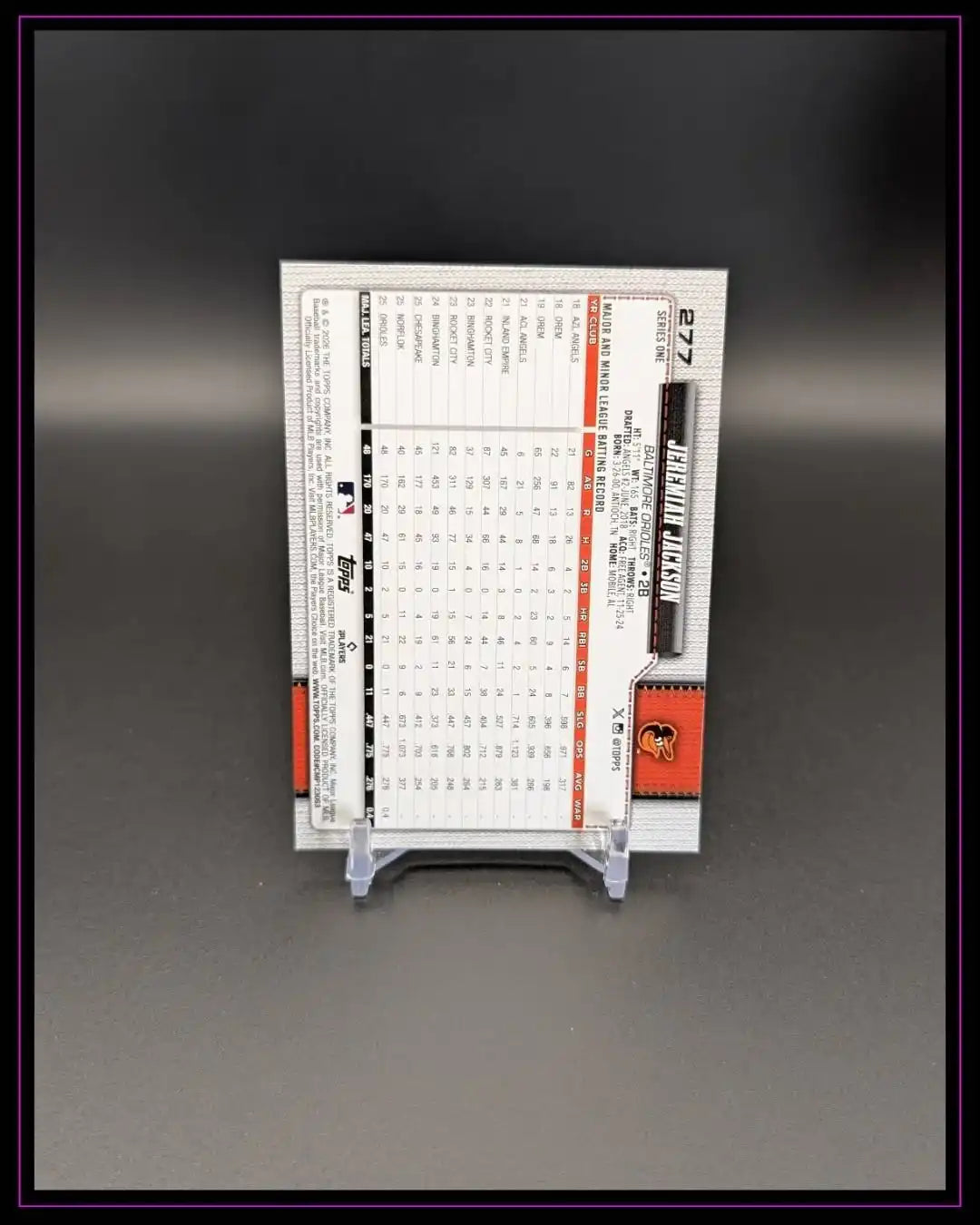 2026 Topps Series 1 #277 Jeremiah Jackson