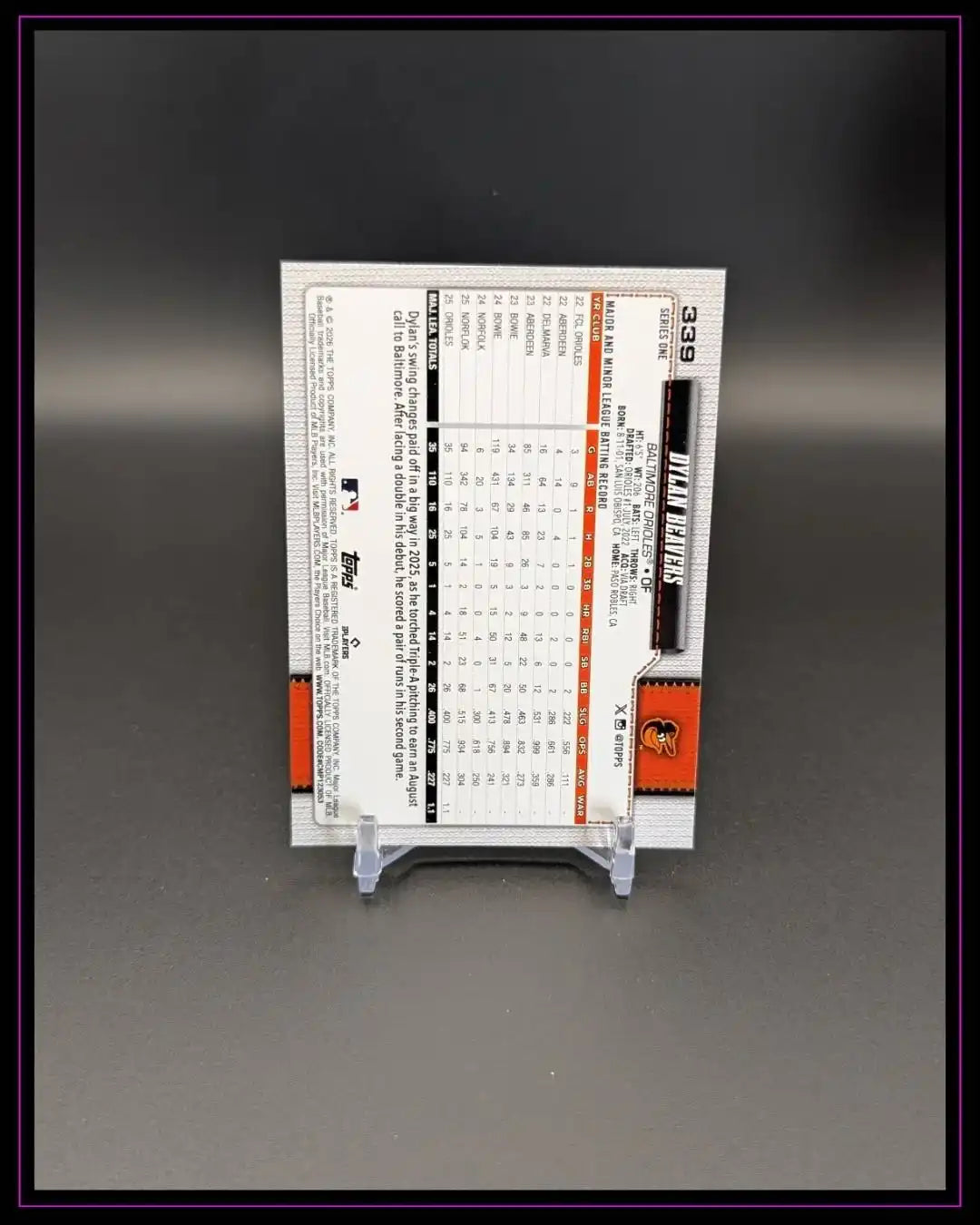 2026 Topps Series 1 #339 Dylan Beavers