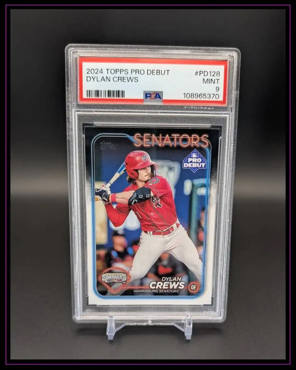2024 Topps Pro Debut #PD-128 Dylan Crews PSA 9