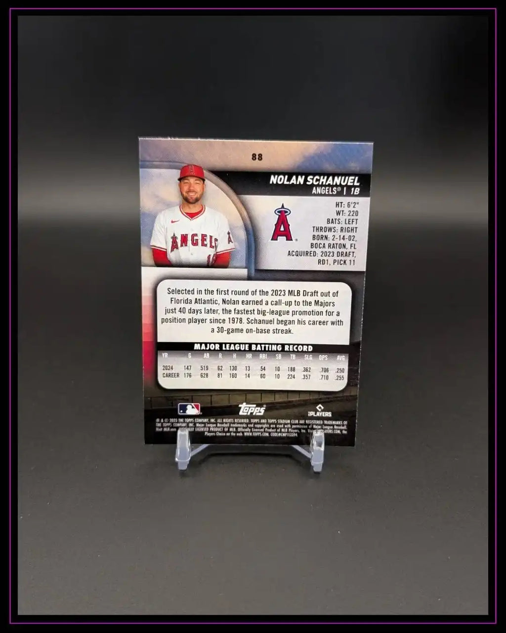 2025 Topps Stadium Club #88 Nolan Schanuel