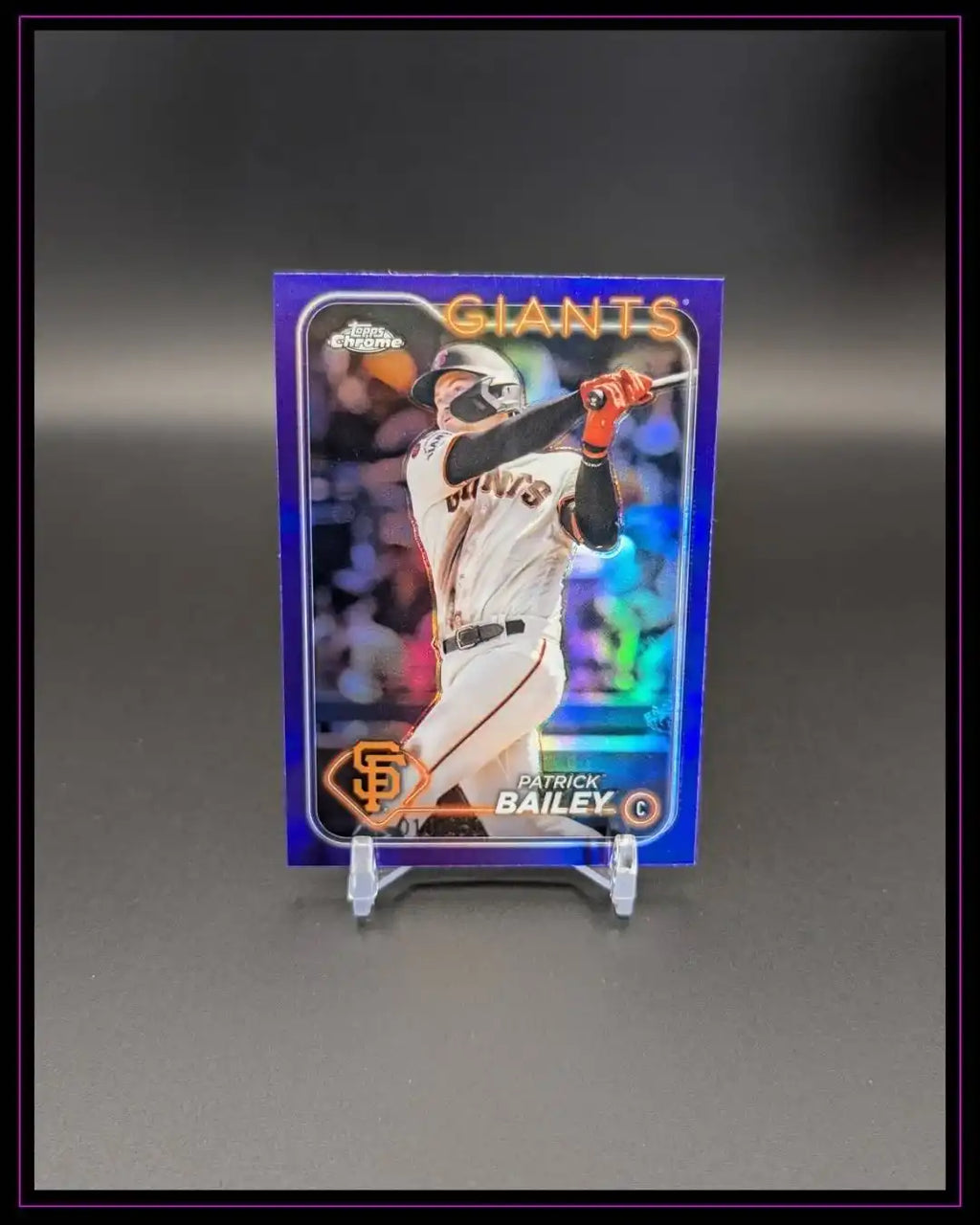 2024 Topps Chrome #194 Patrick Bailey Purple Refractors /250