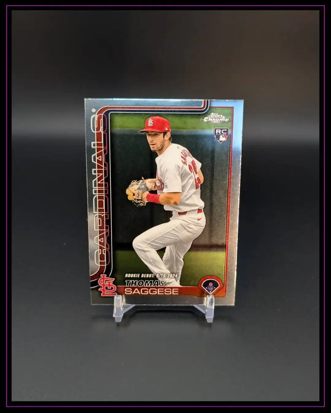 2025 Topps Chrome Update #USC157 Thomas Saggese RC