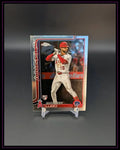 2025 Topps Chrome Update #USC166 Matthew Lugo RC