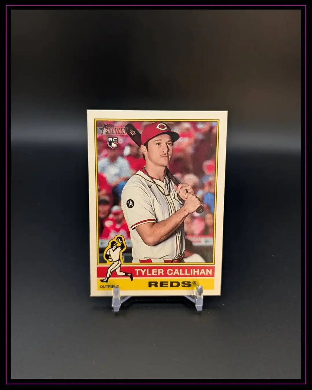 2025 Topps Heritage #603 Tyler Callihan RC