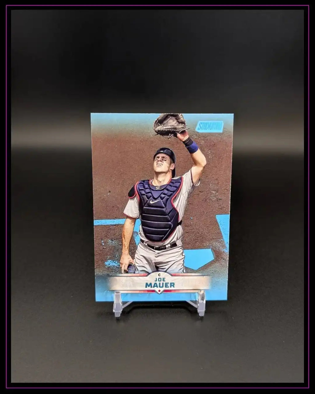 2025 Stadium Club #177 Joe Mauer Light Blue Foil