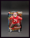 2025 Panini Prizm #337 Josh Simmons RC Lazer