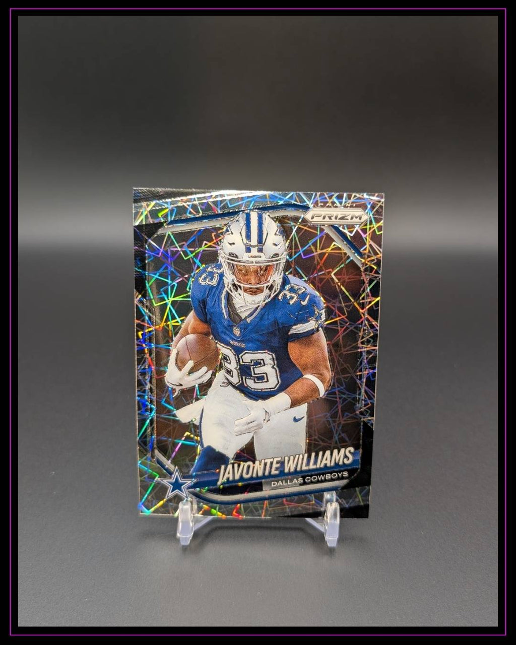2025 Panini Prizm #1 Javonte Williams Lazer