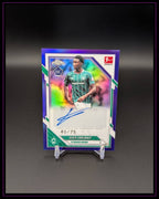 2025-26 Topps Chrome Bundesliga Karim Coulibaly Auto Purple Wave Refractor /75