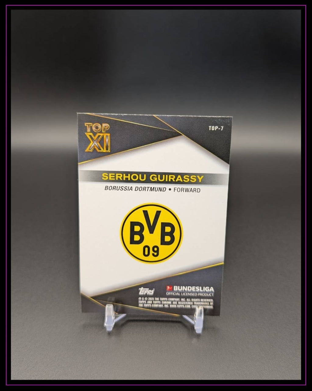 2024-25 Topps Chrome Bundesliga #TOP-7 Serhou Guirassy Top XI