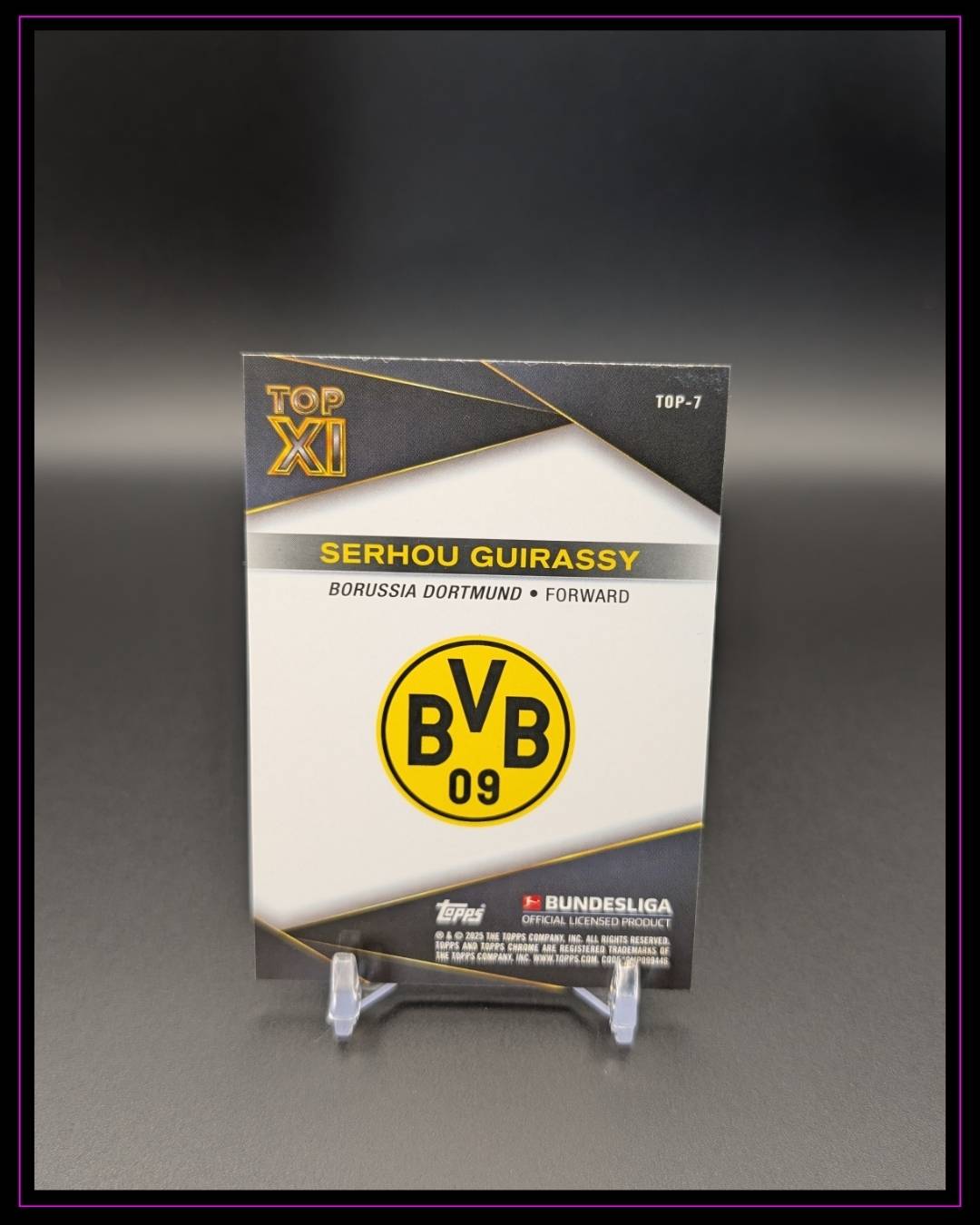 2024-25 Topps Chrome Bundesliga #TOP-7 Serhou Guirassy Top XI