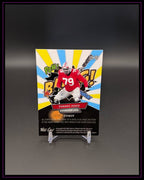 2023 Wild Card Alumination Draft #AC-12 Dawand Jones Comix Rainbow Yellow /25
