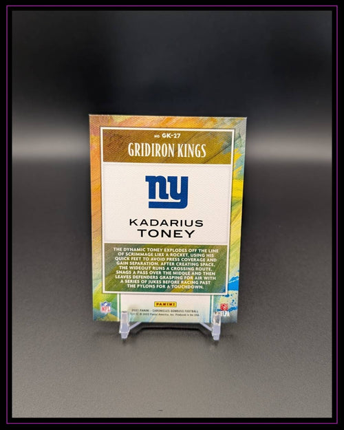 2021 Panini Chronicles #GK-27 Kadarius Toney Gridiron Kings