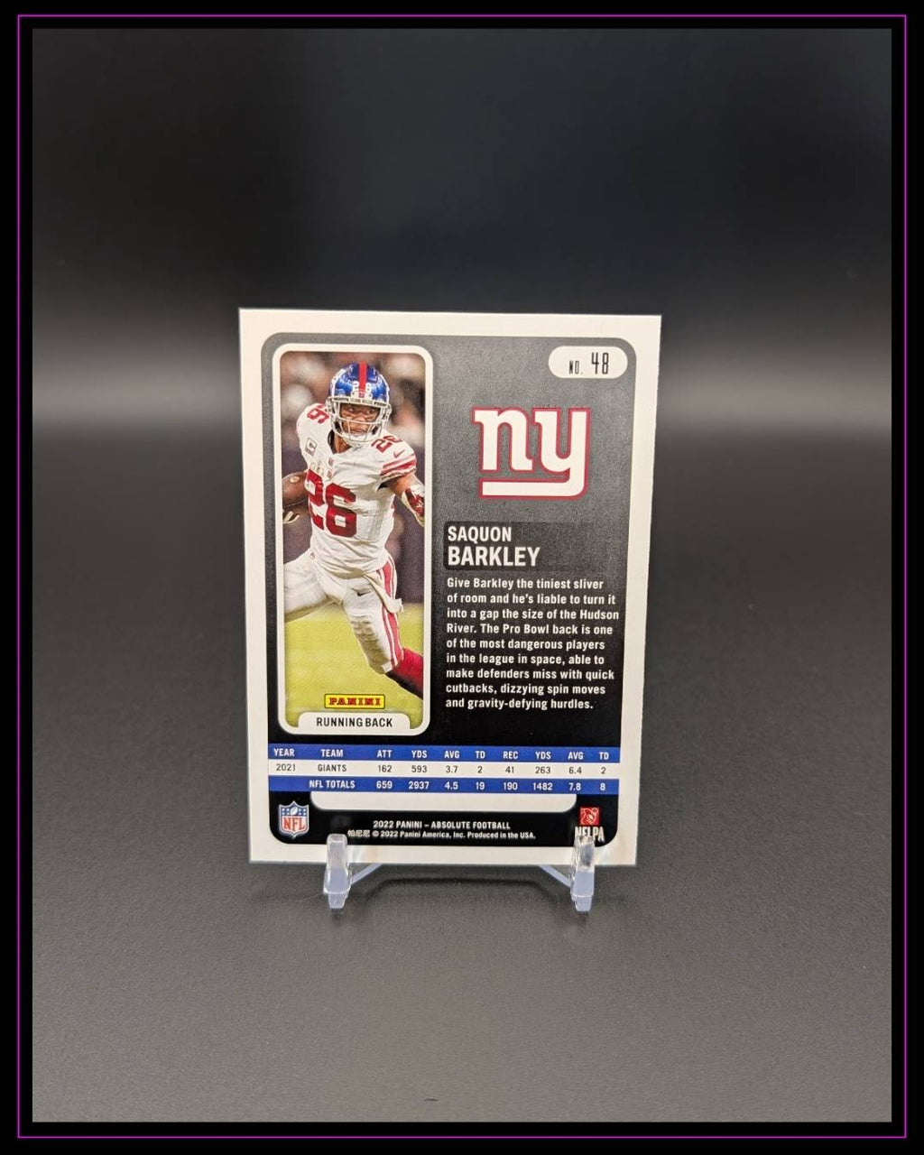 2022 Panini Absolute Retail #48 Saquon Barkley