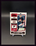 2023 Panini Contenders #4 Desmond Ridder Game Ticket Red