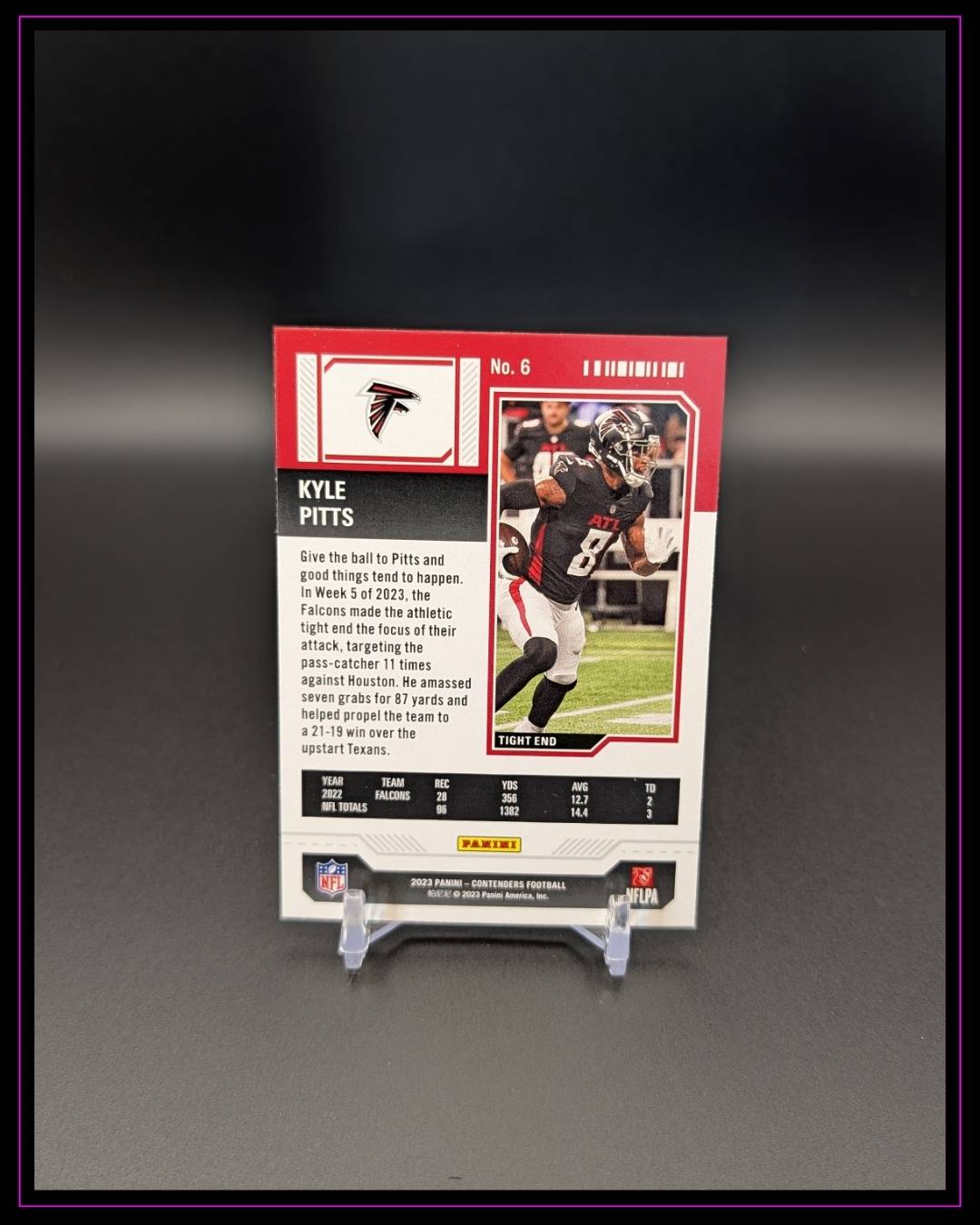 2023 Panini Contenders #6 Kyle Pitts