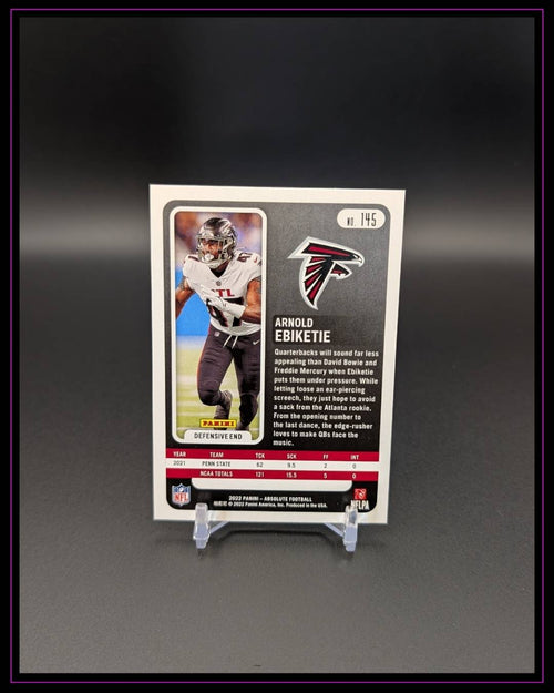 2022 Panini Absolute Retail #145 Arnold Ebiketie RC