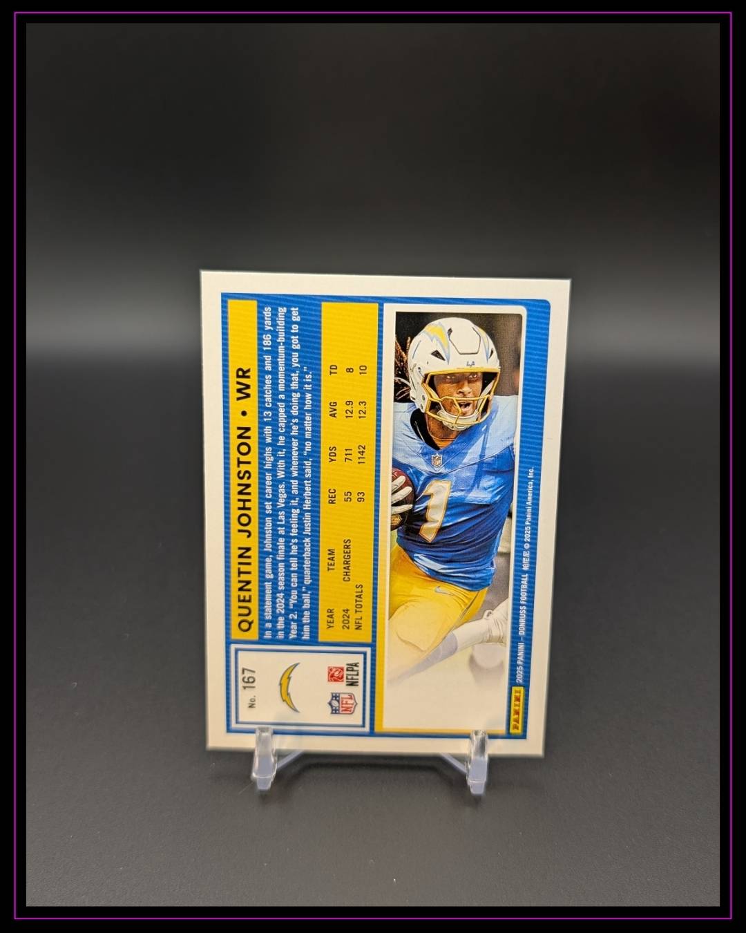 2025 Panini Donruss #167 Quentin Johnston