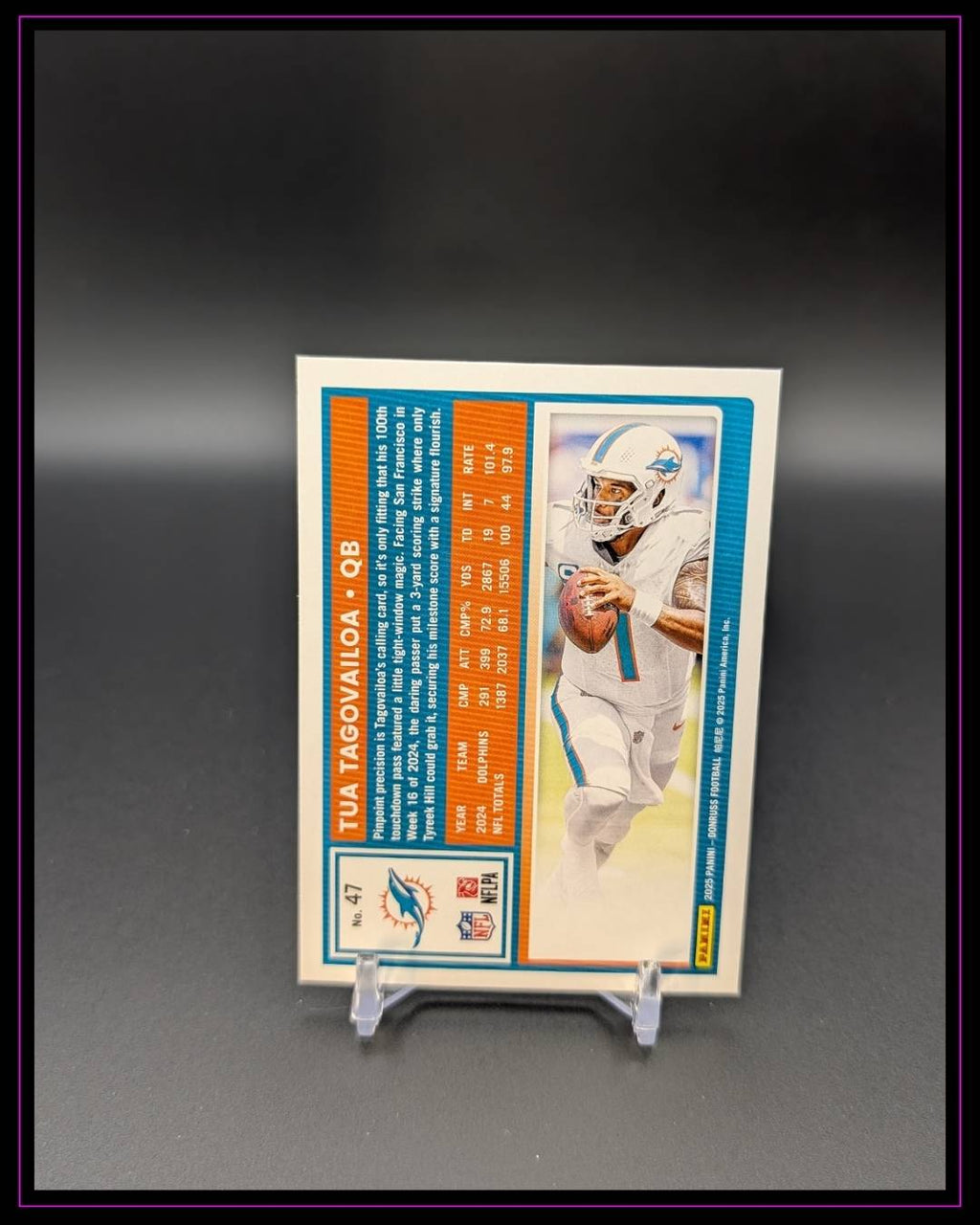 2025 Panini Donruss #47 Tua Tagovailoa