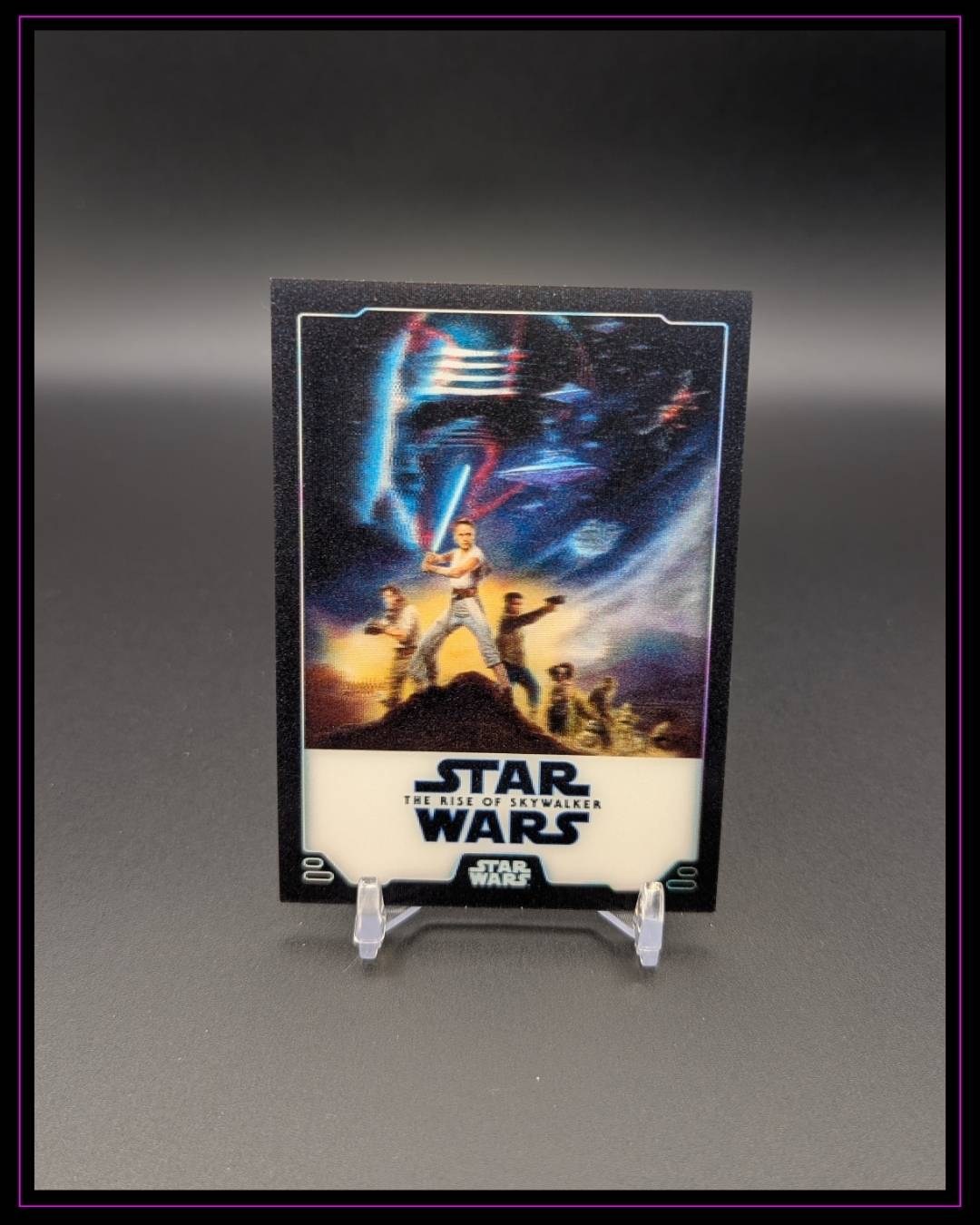 2023 Topps Star Wars Flagship #HC-10 Rise Of Skywalker Holo Poster Art