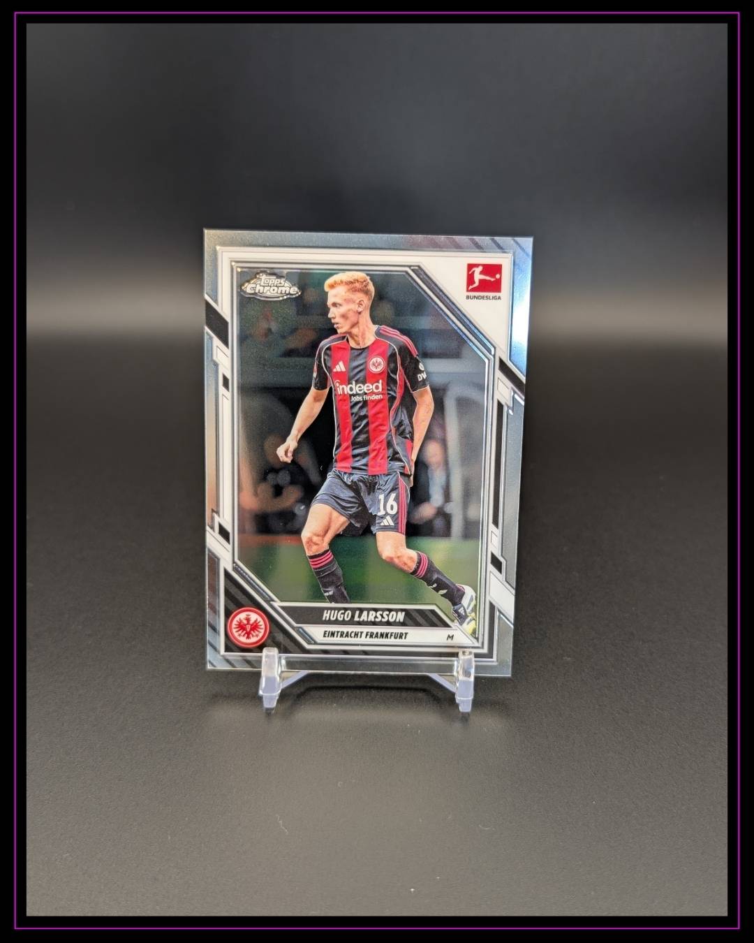 2025-26 Topps Chrome Bundesliga #25 Hugo Larsson