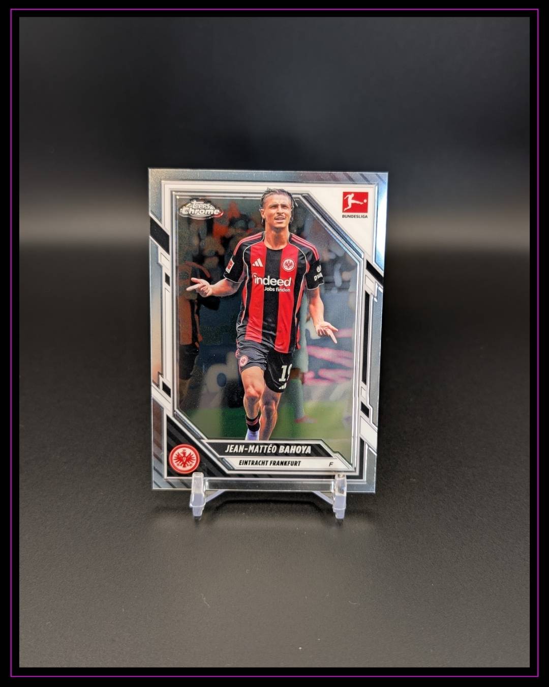 2025-26 Topps Chrome Bundesliga #26 Jean-Matteo Bahoya