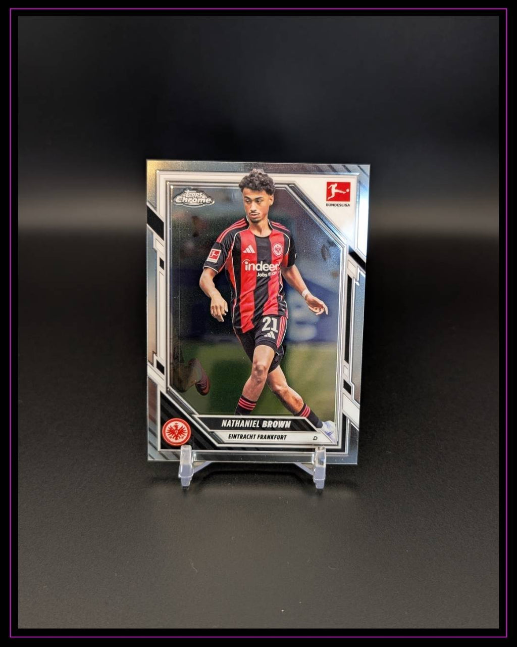 2025-26 Topps Chrome Bundesliga #23 Nathaniel Brown