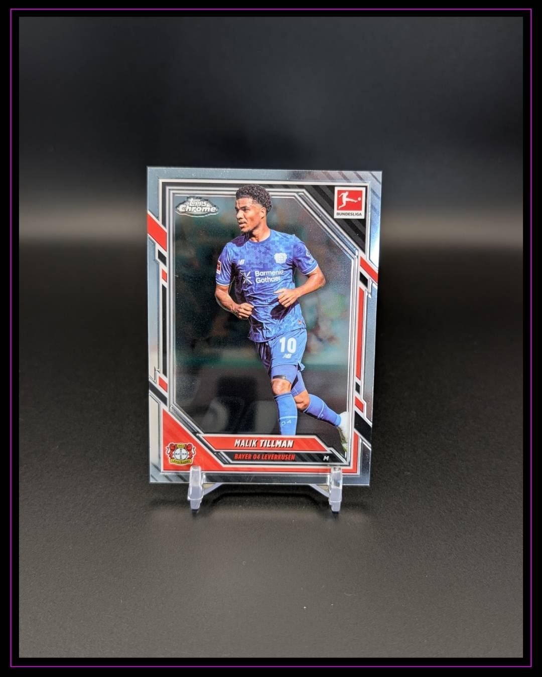 2025-26 Topps Chrome Bundesliga #65 Malik Tillman