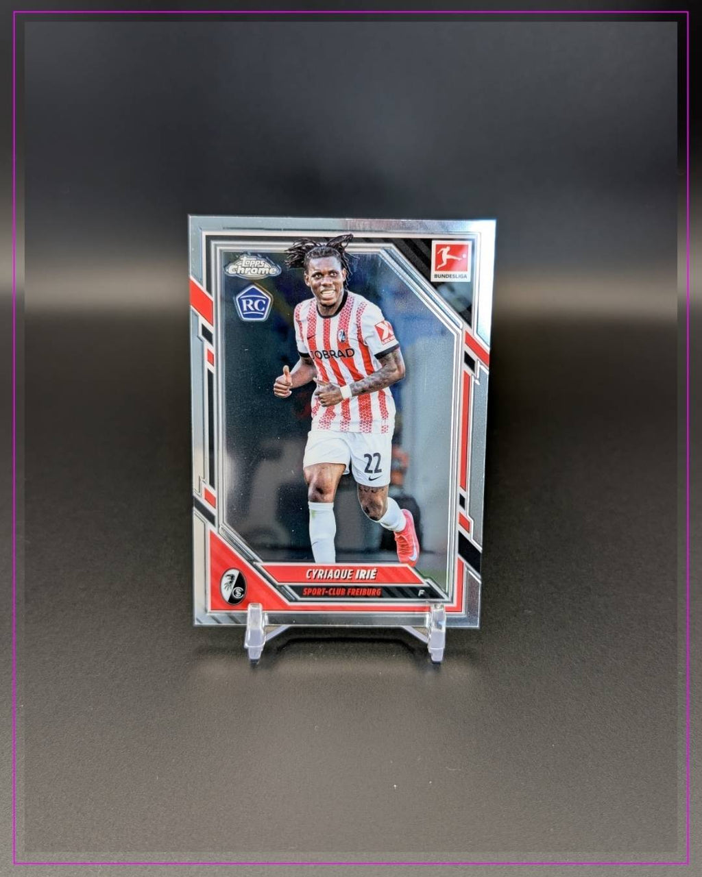 2025-26 Topps Chrome Bundesliga #30 Cyriaque Irie RC