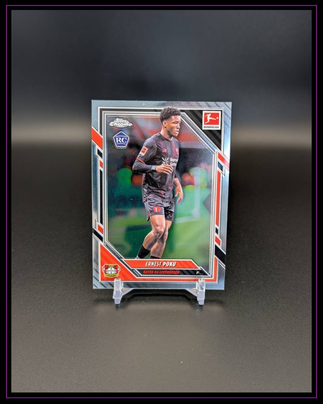 2025-26 Topps Chrome Bundesliga #64 Ernest Poku RC